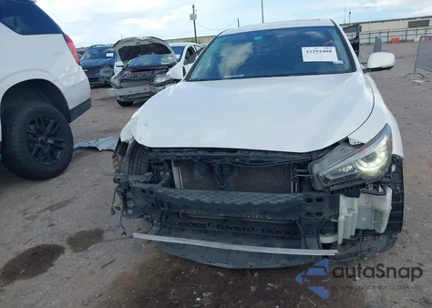 2015 Infiniti Q50 Premium из США, поврежденный, VIN JN1BV7AP4FM351836